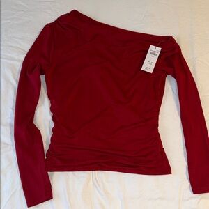 Ambercronbie asymmetrical top